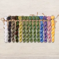 Набор ниток OwlForest для схемы «Пасека» (DMC)