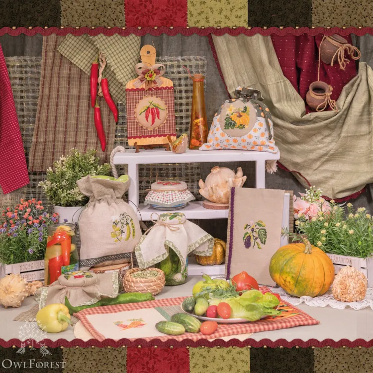 Мини-набор серии «Овощная корзина»