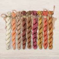 Набор ниток OwlForest для схемы «Кофейный семплер» (ПНК)