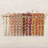 Набор ниток OwlForest для схемы «Кофейный семплер» (ПНК)