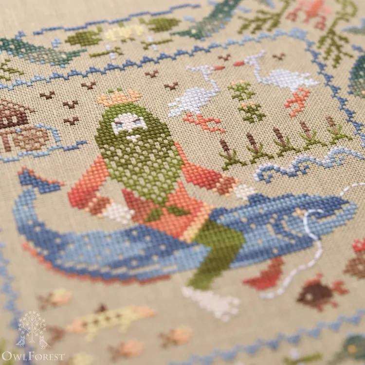 Схема для вышивания «Водяной»