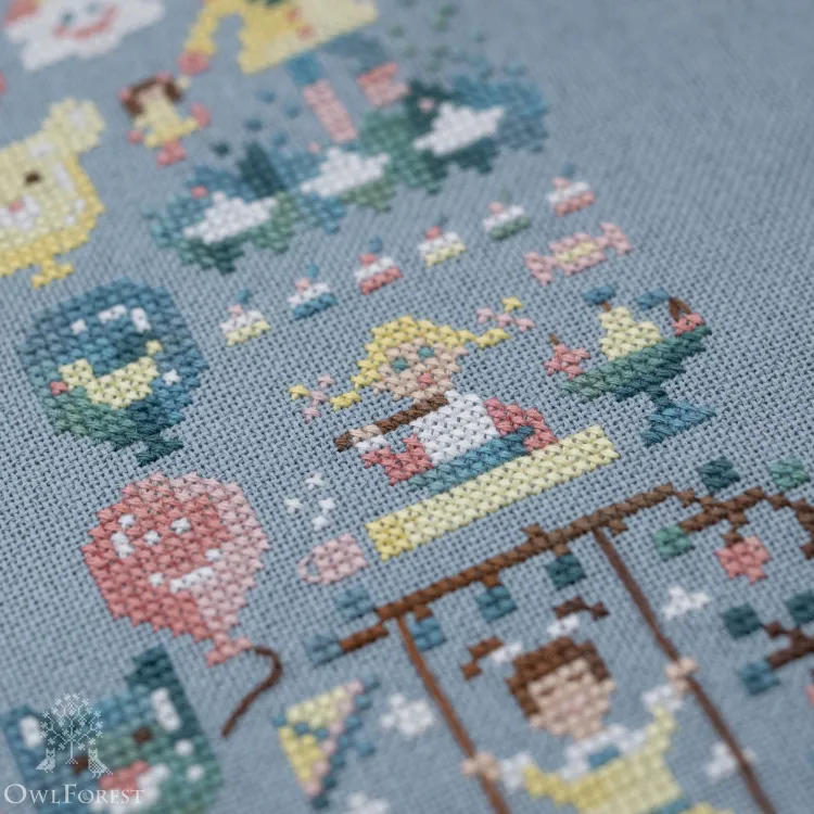 Электронная схема «Счастливое детство. Метрика для девочки»