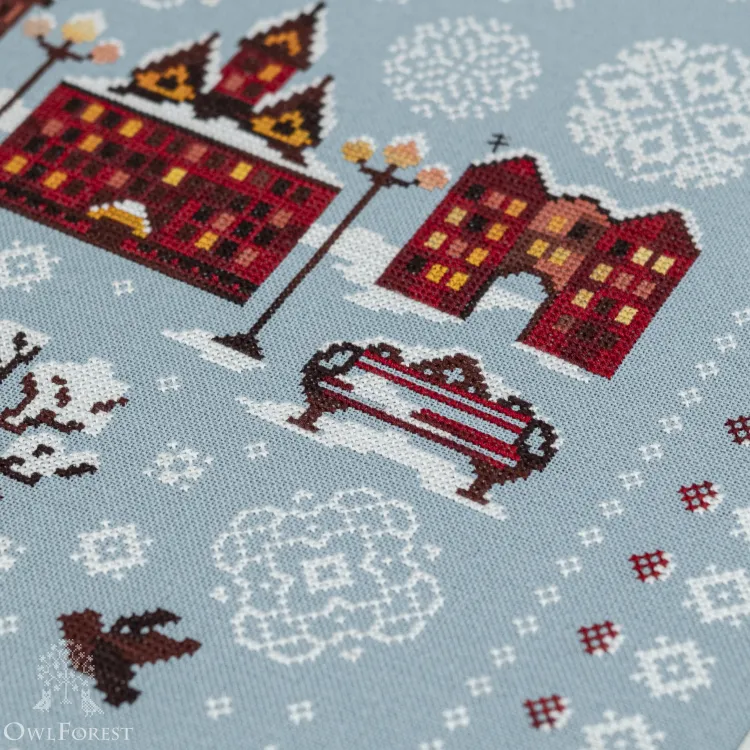 Схема для вышивания «Зимние сюжеты» 