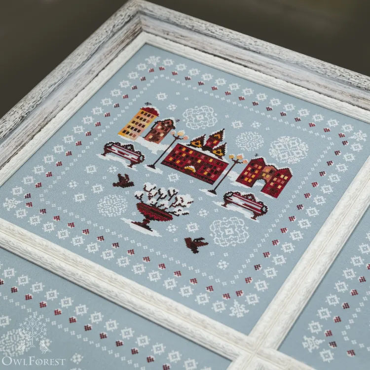 Схема для вышивания «Зимние сюжеты» 