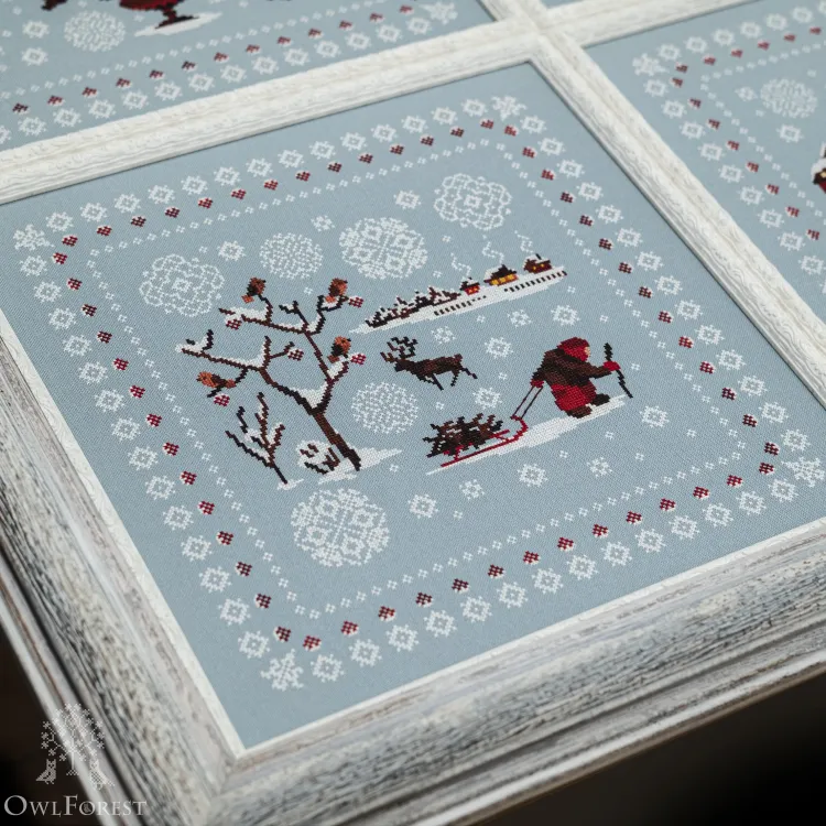 Схема для вышивания «Зимние сюжеты» 
