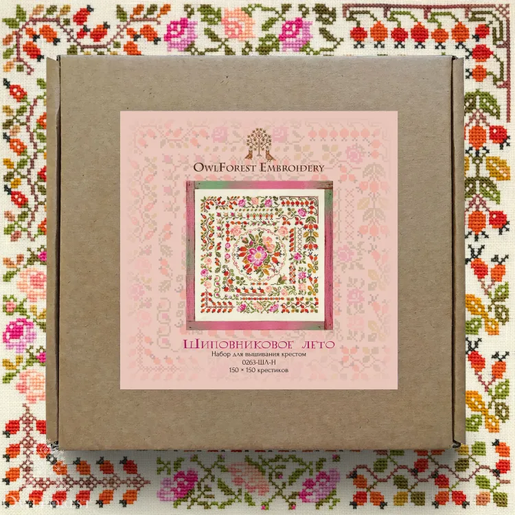 Набор для вышивания «Шиповниковое лето»