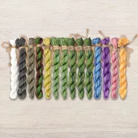 Набор ниток OwlForest для схемы «Пасека» (ПНК им. Кирова)