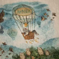 Сумка-шоппер «Полёт на воздушном шаре»