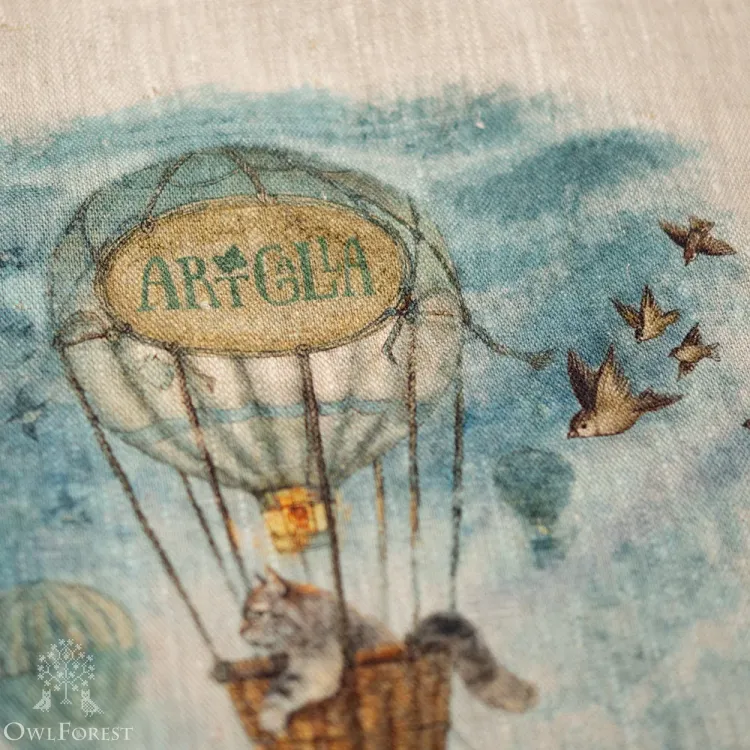 Сумка-шоппер «Полёт на воздушном шаре»