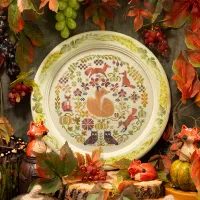 Бесплатная схема для вышивания «Осенние побегушки»