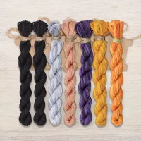 Набор ниток OwlForest для схемы «Тыквенная каша» (DMC)