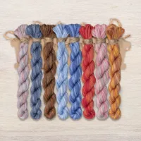 Набор ниток OwlForest для схемы «К лету готова!»  (DMC)