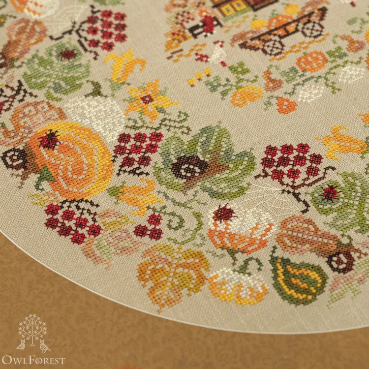 Схема для вышивания «Золотая осень»