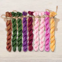 Набор ниток OwlForest для схемы «Звонкие стрекозы» (ПНК)