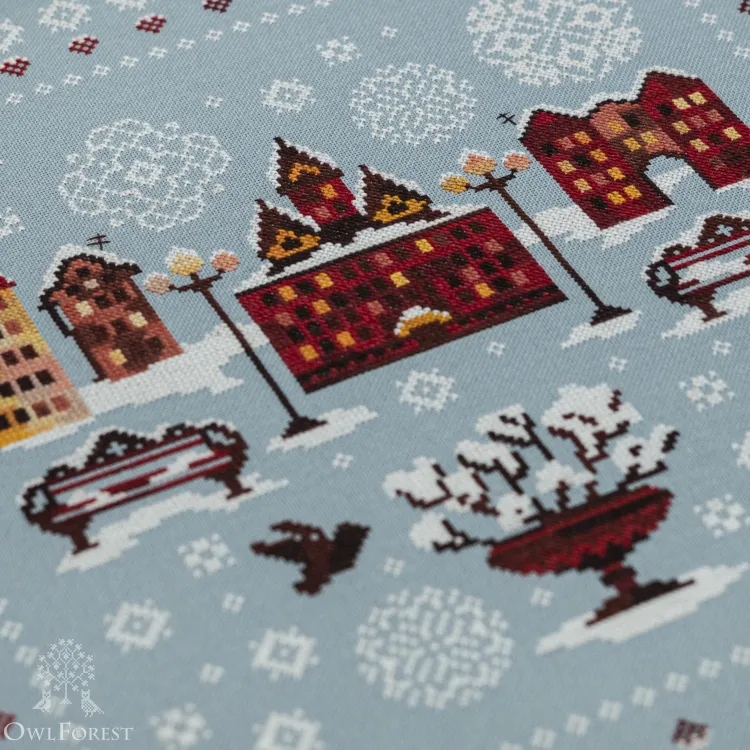 Электронная схема «Зимние сюжеты»