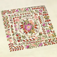 Схема для вышивания «Шиповниковое лето»