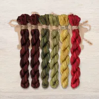 Набор ниток OwlForest для схемы «Лес преображенный» (DMC)