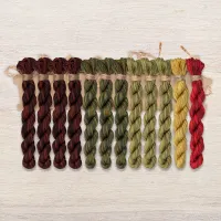 Набор ниток OwlForest для схемы «Лес преображенный» (DMC)