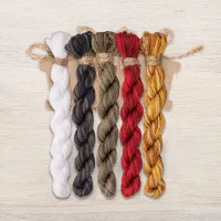 Набор ниток OwlForest для схемы «Чаепитие в Каркарполье» (DMC)