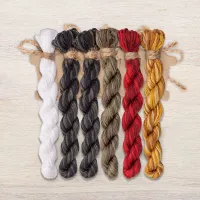 Набор ниток OwlForest для схемы «Чаепитие в Каркарполье» (DMC)