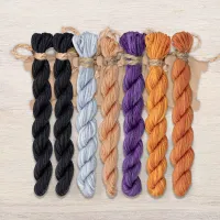 Набор ниток OwlForest для схемы «Тыквенная каша» (ПНК)