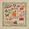 Бесплатная схема для вышивания «Двенадцать месяцев»