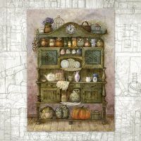 Открытка «Буфет с совами»