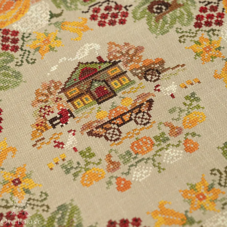 Электронная схема «Золотая осень»