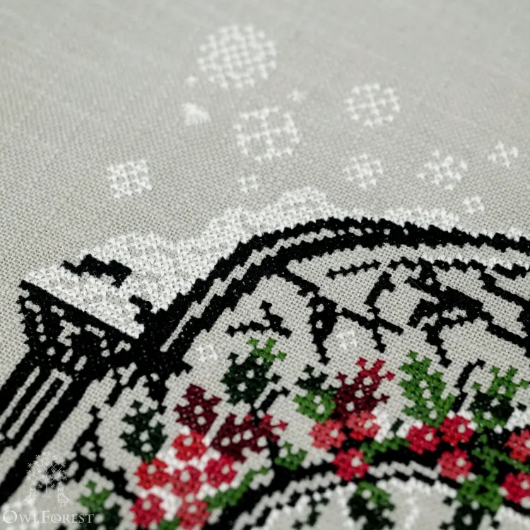 Схема для вышивания «Предвестник зимы»