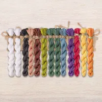 Набор ниток OwlForest для схемы «Двенадцать месяцев» без рамки (DMC)