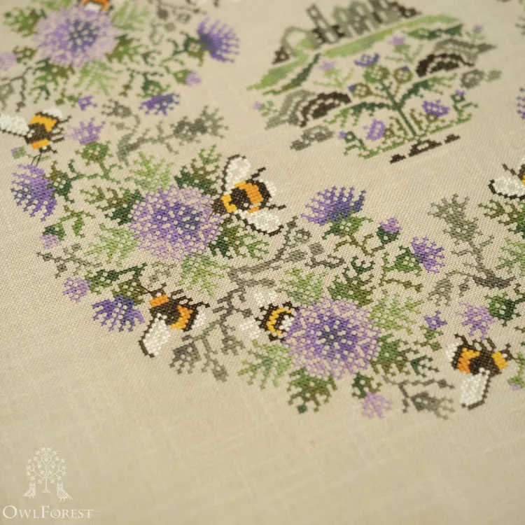 Схема для вышивания «Шмелиный полдень»