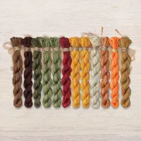 Набор ниток OwlForest для схемы «Золотая осень» (DMC)