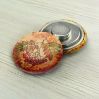 Магнитный держатель «Осенняя рябинка» 