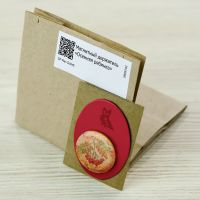 Магнитный держатель «Осенняя рябинка» 