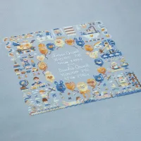 Схема для вышивания «Счастливое детство. Метрика для мальчика»