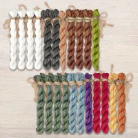 Набор ниток OwlForest для схемы «Двенадцать месяцев» без рамки (ПНК)