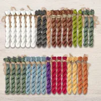 Набор ниток OwlForest для схемы «Двенадцать месяцев» без рамки (ПНК)