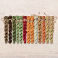 Набор ниток OwlForest для схемы «Золотая осень» (ПНК)