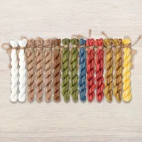 Набор ниток OwlForest для схемы «Чайный семплер» (ПНК)