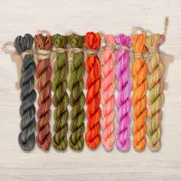 Набор ниток OwlForest для схемы «Шиповниковое лето» (ПНК)