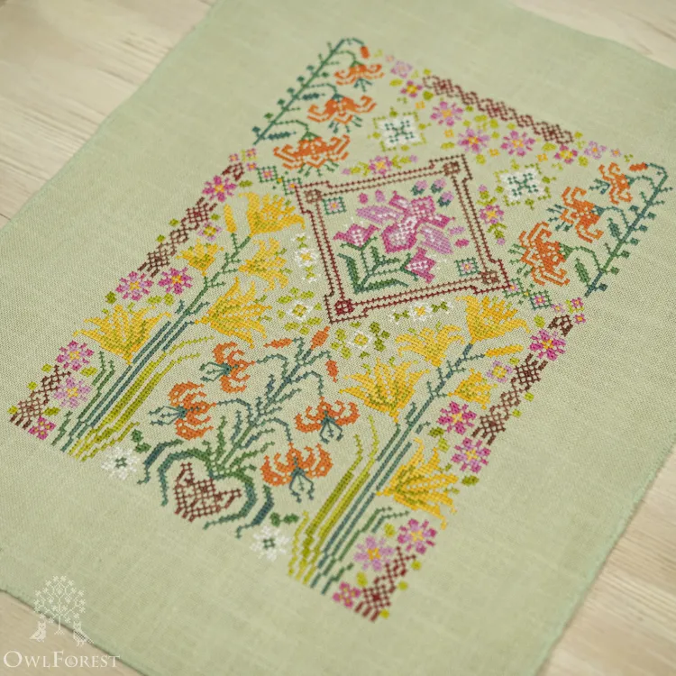 Схема для вышивания «Лилии»