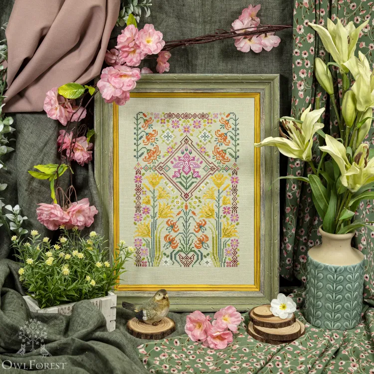 Схема для вышивания «Лилии»