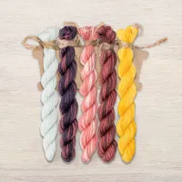 Набор ниток OwlForest для схемы «Кошачий концерт» (ПНК им. Кирова)