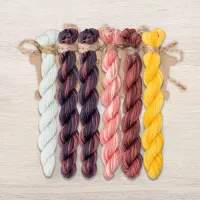 Набор ниток OwlForest для схемы «Кошачий концерт» (ПНК им. Кирова)