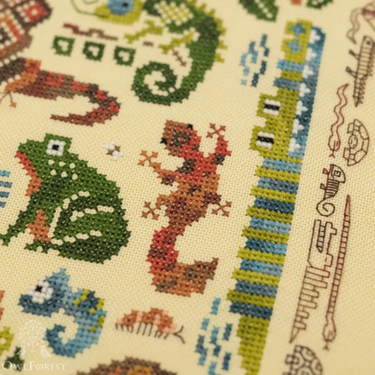 Электронная схема «Ленивые рептилии»