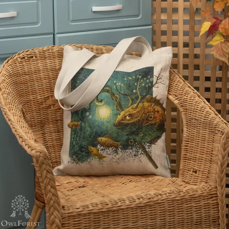 Сумка-шоппер «Речной друид»