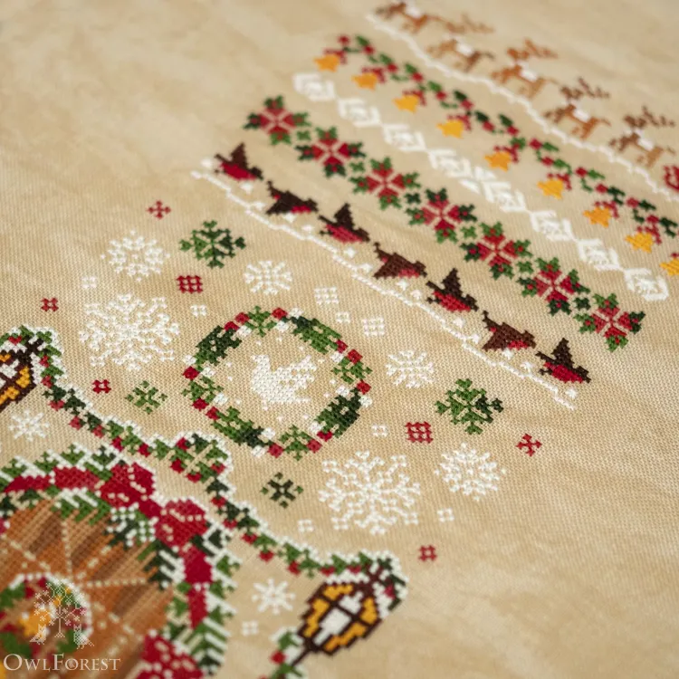 Схема для вышивания «Преддверие Нового года»