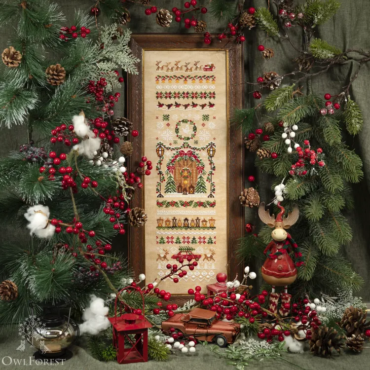 Схема для вышивания «Преддверие Нового года»