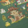 Схема для вышивания «Грибные домики»
