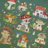 Схема для вышивания «Грибные домики»